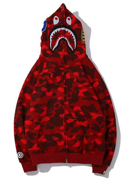 new pattern hoodie men's a bathing aape ape shark hooded hoodie coat camo full zip jacket camouflage hoodies, Black
new pattern hoodie men's a bathing aape ape shark hooded hoodie coat camo full zip jacket camouflage hoodies, Black