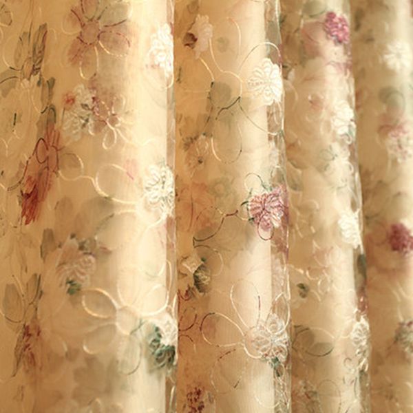only beautiful garden nest small broken flowers curtains for living dining room bedroom