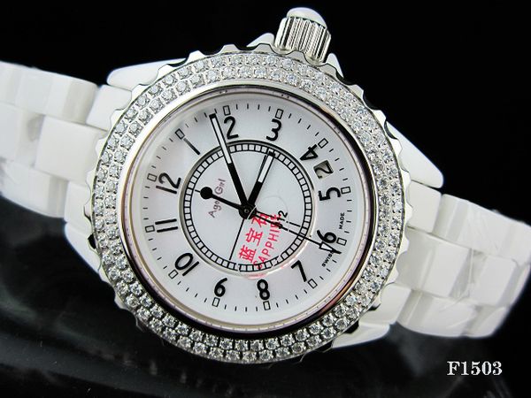 brand new luxury ceramic 2 row diamonds bezel ladies watches mens women ceramica fashion white black rhinestone quartz watch, Slivery;brown
brand new luxury ceramic 2 row diamonds bezel ladies watches mens women ceramica fashion white black rhinestone quartz watch, Slivery;brown