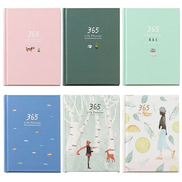 365 Days Personal Diary Planner Hardcover Notebook Diary 2019 Office Weekly Schedule