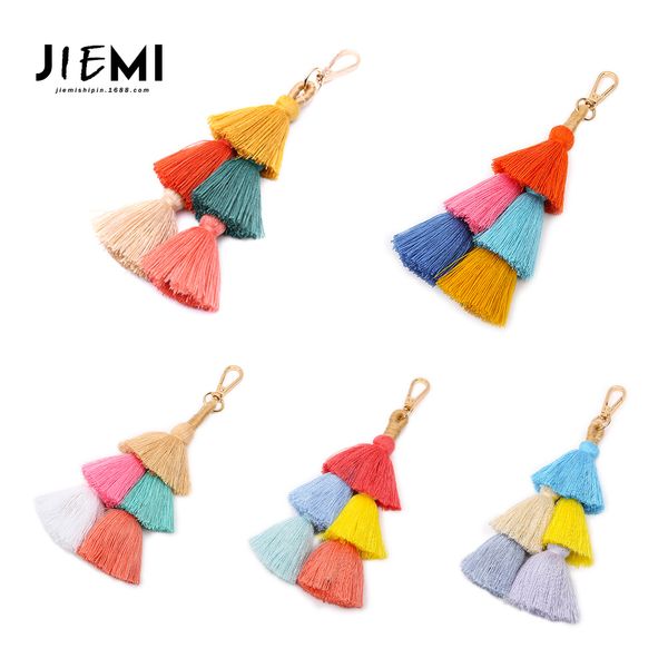 colorful tassel keychain for women,cute boho bag charm pendant keyring purse handbag decor, Silver
colorful tassel keychain for women,cute boho bag charm pendant keyring purse handbag decor, Silver