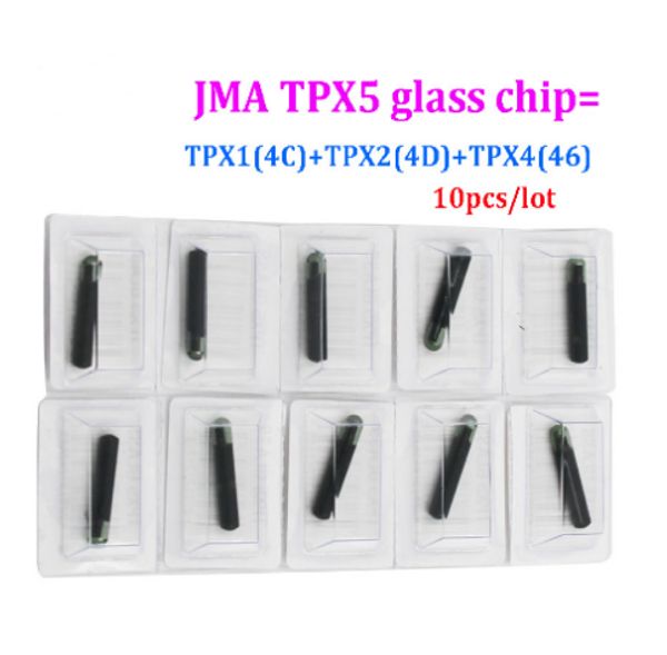 5 uds./10 uds. chip transpondedor cloner tpx5 3 en 1 (incluye tpx1 tpx2 tpx4) para chip de vidrio jma tpx5
5 uds./10 uds. chip transpondedor cloner tpx5 3 en 1 (incluye tpx1 tpx2 tpx4) para chip de vidrio jma tpx5
