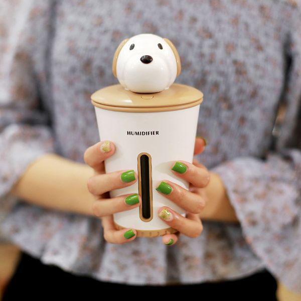 kbaybo 300ml cartoon dog ultrasonic air humidifiers aroma essential oil diffuser mini usb car air purifier with led night light
kbaybo 300ml cartoon dog ultrasonic air humidifiers aroma essential oil diffuser mini usb car air purifier with led night light