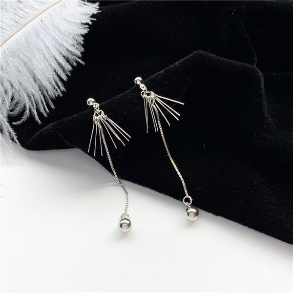 2020 new silver pin korea style simple long tassel sphere sweet drop earrings for girl fashion jewelry accessories
2020 new silver pin korea style simple long tassel sphere sweet drop earrings for girl fashion jewelry accessories