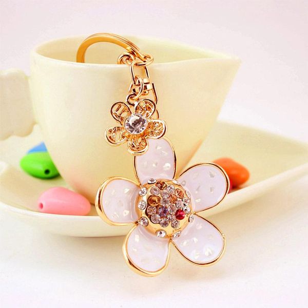 3pcs flower pendant keychain rhinestone crystal core enamel alloy car key ring gold tone plated lobster clasp key chains accessories, Slivery;golden
3pcs flower pendant keychain rhinestone crystal core enamel alloy car key ring gold tone plated lobster clasp key chains accessories, Slivery;golden
