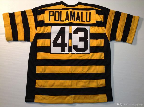 retro custom sewn stitched troy polamalu bumblebee mitchell & ness jersey s-5xl,6xl men's football jerseys rugby, Black;blue
retro custom sewn stitched troy polamalu bumblebee mitchell & ness jersey s-5xl,6xl men's football jerseys rugby, Black;blue