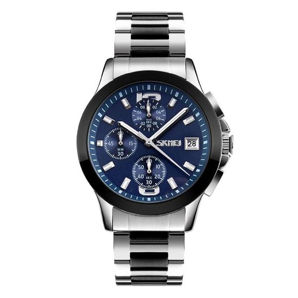 skmei 9126 stainless steel men business quartz satch date waterproof wrist watch gift, Slivery;brown
skmei 9126 stainless steel men business quartz satch date waterproof wrist watch gift, Slivery;brown