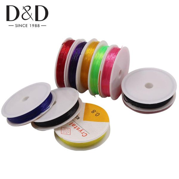 yarn 0.6/0.8/1.0mm 10pcs crystal line beading stretch cord elastic diy bracelet&necklace jewelry making thread string, Black;white
yarn 0.6/0.8/1.0mm 10pcs crystal line beading stretch cord elastic diy bracelet&necklace jewelry making thread string, Black;white