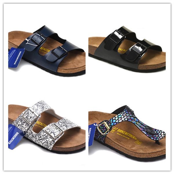 Birkenstock Sandals Cork Slippers Men Summer Flats Black Gray Blue White Women Flip flops Patent Leather Matte leather Outdoor Slippers
Birkenstock Sandals Cork Slippers Men Summer Flats Black Gray Blue White Women Flip flops Patent Leather Matte leather Outdoor Slippers