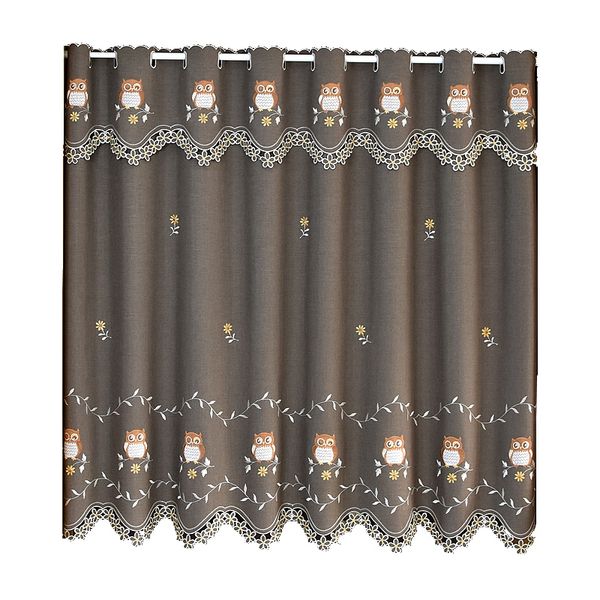 half-curtain luxurious embroidered window valance lace hem owl pattern coffee partition curtain for kitchen cabinet door
half-curtain luxurious embroidered window valance lace hem owl pattern coffee partition curtain for kitchen cabinet door