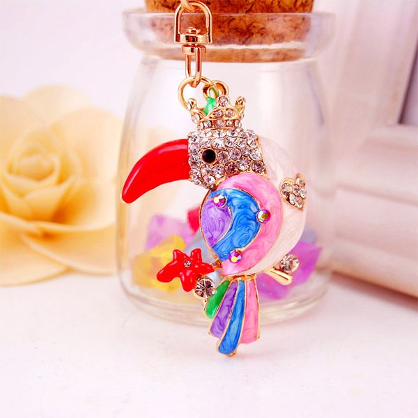 colorful glitter enamel drip oil animal parrot pendant car accessories alloy keychain bag accessory keyring holder 3pcs, Silver
colorful glitter enamel drip oil animal parrot pendant car accessories alloy keychain bag accessory keyring holder 3pcs, Silver