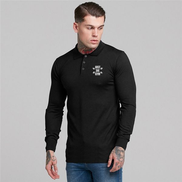 brand bodybuilding polo-shirts long sleeve male cotton solid fitness mens slim fit fashion autumn breathable gym polo shirt plus size, White;black
brand bodybuilding polo-shirts long sleeve male cotton solid fitness mens slim fit fashion autumn breathable gym polo shirt plus size, White;black