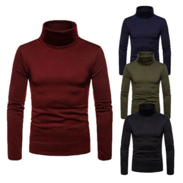 2020 new fashion mens turtle neck pullover sweaters solid color knitted jumper male casual sweater streetwears long sleeve, White;black
2020 new fashion mens turtle neck pullover sweaters solid color knitted jumper male casual sweater streetwears long sleeve, White;black