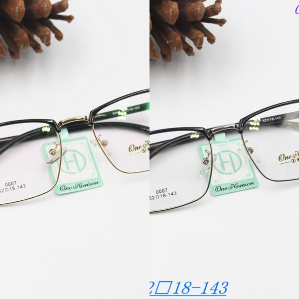 tr90 glasses square eyebrow frame business men's metal glasses frame kick-off with myopia, Silver
tr90 glasses square eyebrow frame business men's metal glasses frame kick-off with myopia, Silver