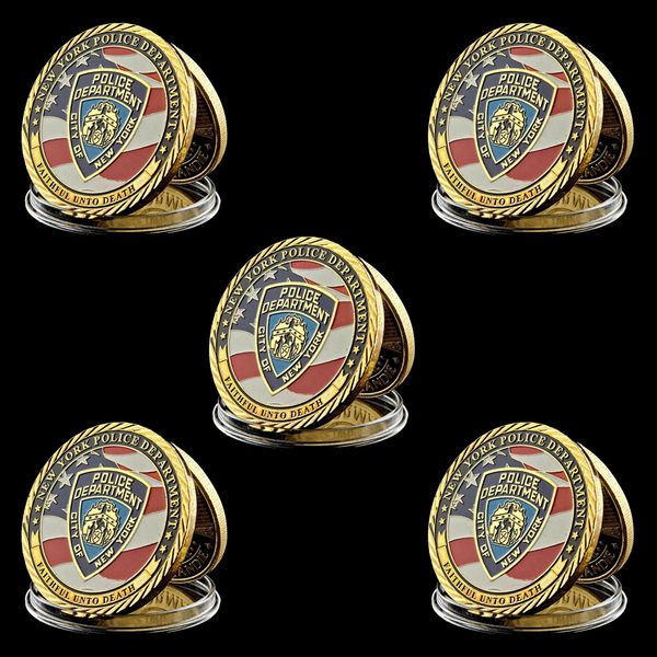 5pcs police challenge coin 2017 ny city sacrifice police army military 1oz gold plated souvenir medal craft
5pcs police challenge coin 2017 ny city sacrifice police army military 1oz gold plated souvenir medal craft