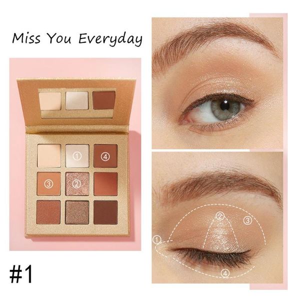 9 colors eyeshadow kit matte glitter eyeshadow palette makeup diamond glitter shiny eye pigment # 5012
9 colors eyeshadow kit matte glitter eyeshadow palette makeup diamond glitter shiny eye pigment # 5012