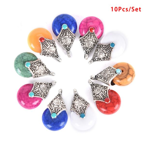 10 pcswater drop beads natural stone pendants tibetan charms for jewelry making diy necklaces bracelets accessories, Bronze;silver
10 pcswater drop beads natural stone pendants tibetan charms for jewelry making diy necklaces bracelets accessories, Bronze;silver