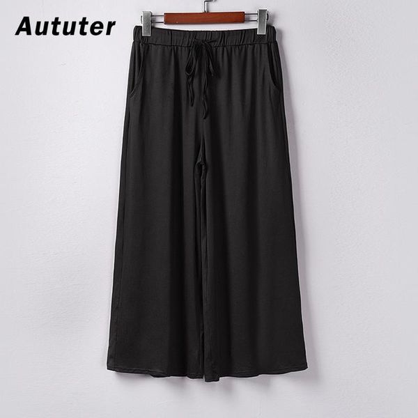 women's pants & capris fashion wide leg long casual summer flare high waist elastic solid loose culotte trousers cropped pants#a3, Black;white
women's pants & capris fashion wide leg long casual summer flare high waist elastic solid loose culotte trousers cropped pants#a3, Black;white