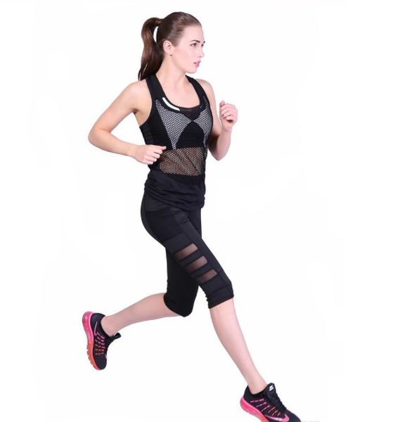 women's pants & capris women leggings sports running stretch mesh trousers high waist 3/4 length yoga fitness with pocket cropped, Black;white
women's pants & capris women leggings sports running stretch mesh trousers high waist 3/4 length yoga fitness with pocket cropped, Black;white