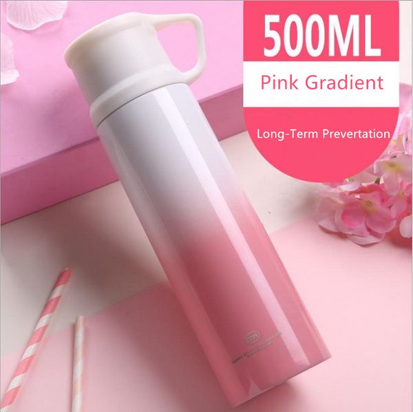 elegant 17oz stainles steel water bottle pink gradient bottle double walled vacuum insulated cup two uses lid warm gift for girlfriend
elegant 17oz stainles steel water bottle pink gradient bottle double walled vacuum insulated cup two uses lid warm gift for girlfriend