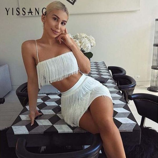 yissang сексуальное платье женщины спагетти ремень летние платья off плеча bodycon из двух частей платья с кисточкой, White;black
yissang сексуальное платье женщины спагетти ремень летние платья off плеча bodycon из двух частей платья с кисточкой, White;black