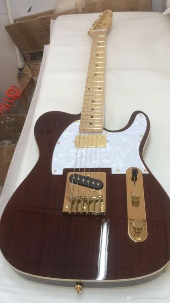 custom manufacturers wholesale and retail price red brown electric guitar quality gold hardware, can be customized
custom manufacturers wholesale and retail price red brown electric guitar quality gold hardware, can be customized