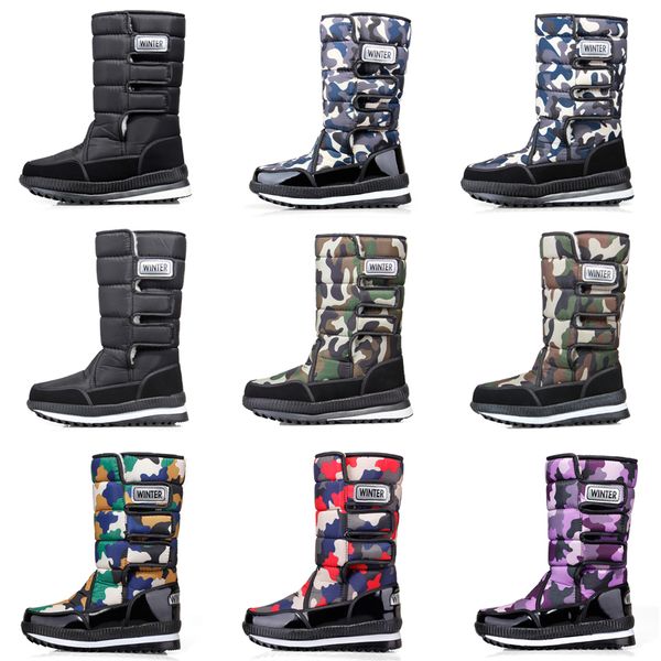 fashion designer boots for women men camo half boot classic snow winter boots waterproof platform booties 36-46 new arrival, Black
fashion designer boots for women men camo half boot classic snow winter boots waterproof platform booties 36-46 new arrival, Black