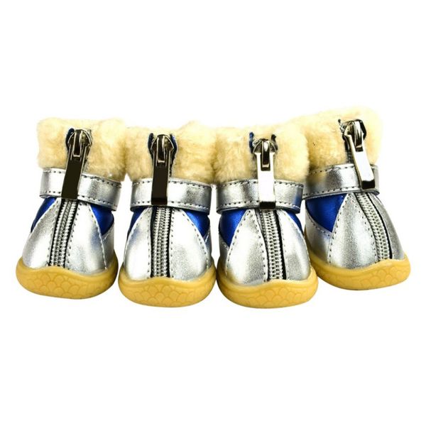 4pcs thick fur dog shoes anti-slip pet shoes dog's boots waterproof for small dogs winter warm snow boots teddy poodle for puppy
4pcs thick fur dog shoes anti-slip pet shoes dog's boots waterproof for small dogs winter warm snow boots teddy poodle for puppy