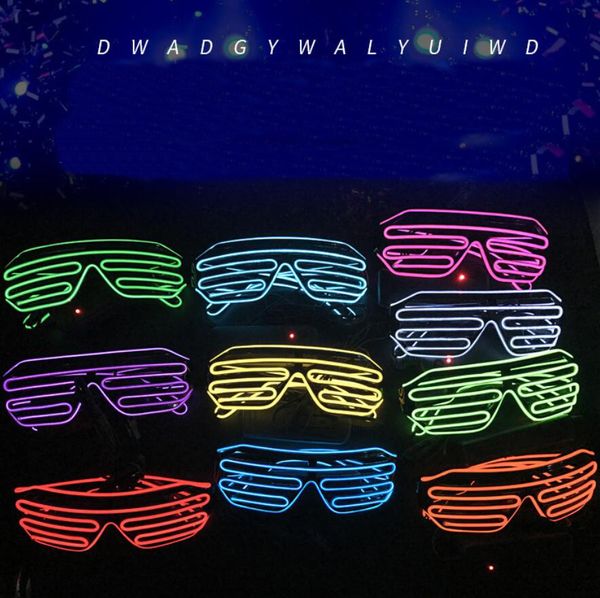 led luminous glasses halloween glowing neon christmas party bril flashing light glow sunglasses glasses festival supplies costumes gift
led luminous glasses halloween glowing neon christmas party bril flashing light glow sunglasses glasses festival supplies costumes gift
