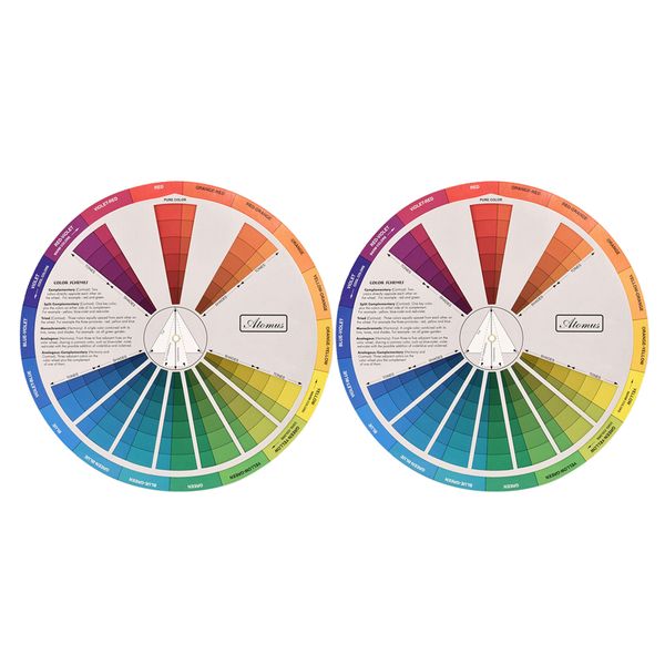 pro nail polish pigment mixing wheel paper card mixing guide 2pcs
pro nail polish pigment mixing wheel paper card mixing guide 2pcs