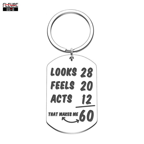 funny happy 60th birthday keychain gifts for men women turning 60 gifts 60 years old keyring for grandma grandpa mom dad, Silver
funny happy 60th birthday keychain gifts for men women turning 60 gifts 60 years old keyring for grandma grandpa mom dad, Silver