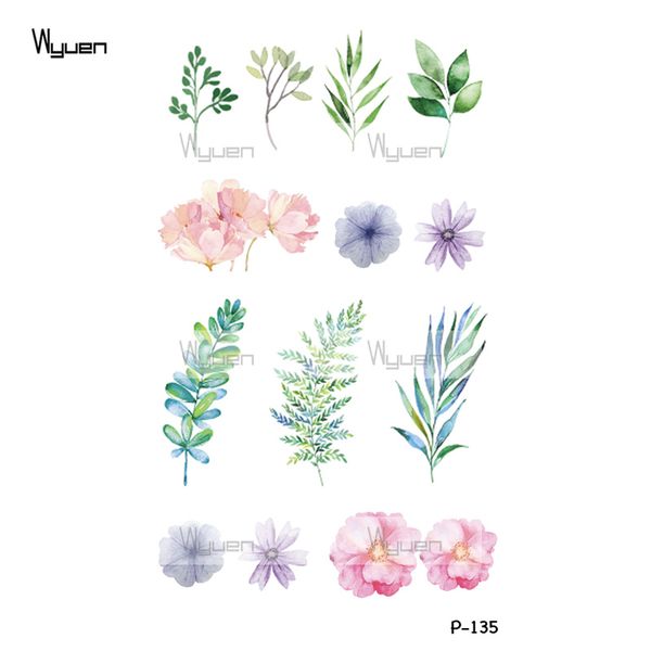 wyuen new design pink flowers waterproof temporary tattoo sticker for women body art fake tattoo blossom make up tatoo p-135
wyuen new design pink flowers waterproof temporary tattoo sticker for women body art fake tattoo blossom make up tatoo p-135