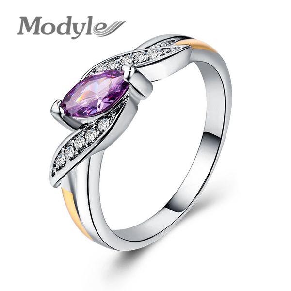 wukalo new romantic silver and gold color cz stone ring for woman fashion crystal jewelry gifts, Slivery;golden
wukalo new romantic silver and gold color cz stone ring for woman fashion crystal jewelry gifts, Slivery;golden