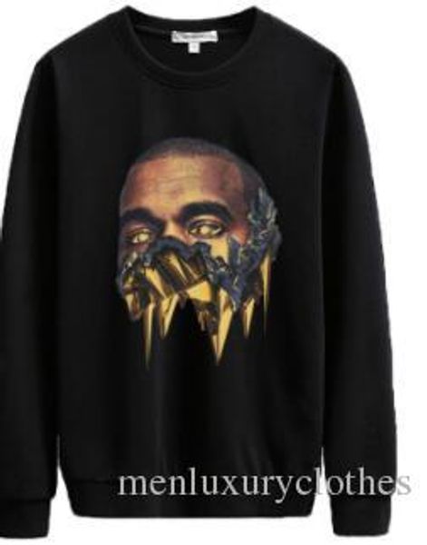 mens long sleeved tshirts kanye character designer printed fashion god design tshirt, White;black
mens long sleeved tshirts kanye character designer printed fashion god design tshirt, White;black