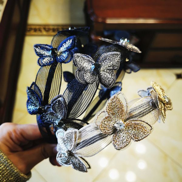 shop south korea new style high-end boutique embroidered butterfly light diamond hair bands head buckle accessories hair accesso, Brown
shop south korea new style high-end boutique embroidered butterfly light diamond hair bands head buckle accessories hair accesso, Brown