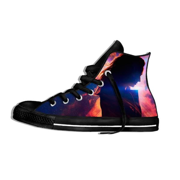 summer cool movie x-mendark phoenix high canvas fashion lightweight shoes sneakers for women men, Black
summer cool movie x-mendark phoenix high canvas fashion lightweight shoes sneakers for women men, Black