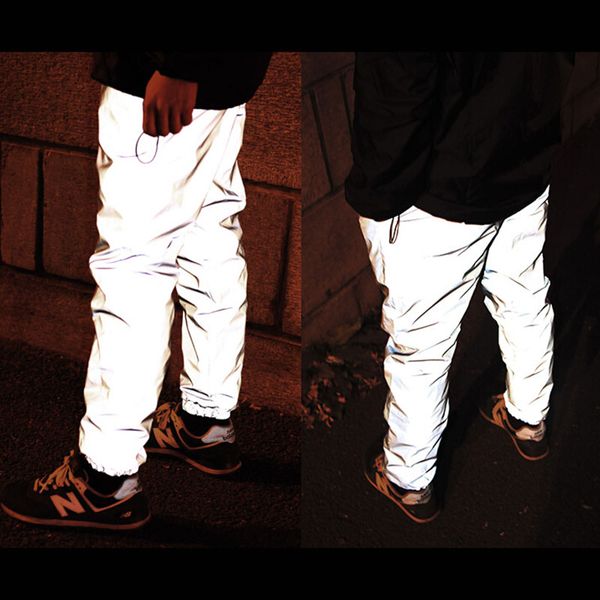 aolamegs men's reflective pants night joggers high vis reflective sweatpants hip hop bboy dance trousers men fashion streetwear, Black
aolamegs men's reflective pants night joggers high vis reflective sweatpants hip hop bboy dance trousers men fashion streetwear, Black