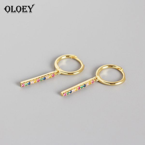 oloey 100% solid 925 sterling silver earring europe ins multicolor mini zircon geometric pendant hoop earrings for women yme567, Golden;silver
oloey 100% solid 925 sterling silver earring europe ins multicolor mini zircon geometric pendant hoop earrings for women yme567, Golden;silver