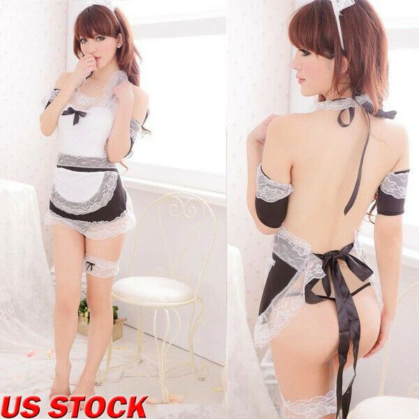lady lingerie black white babydoll maid uniform clubwear skirt cosplay sets, Red;black
lady lingerie black white babydoll maid uniform clubwear skirt cosplay sets, Red;black