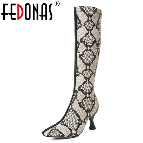 fedonas women high heels square toe knee high boots new party shoes woman kid suede autumn winter boots for women, Black
fedonas women high heels square toe knee high boots new party shoes woman kid suede autumn winter boots for women, Black