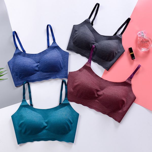 japanese-style relief underwear women's shangpin traceless one-piece wireless sports -resistant bra sleeping, White;black
japanese-style relief underwear women's shangpin traceless one-piece wireless sports -resistant bra sleeping, White;black