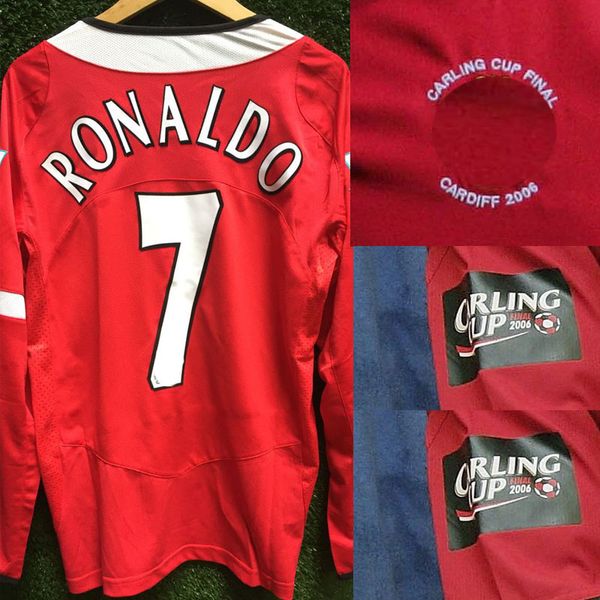 2006 carling cup final jersey ronaldo rooney with match details classic camisa football shirts, Black
2006 carling cup final jersey ronaldo rooney with match details classic camisa football shirts, Black