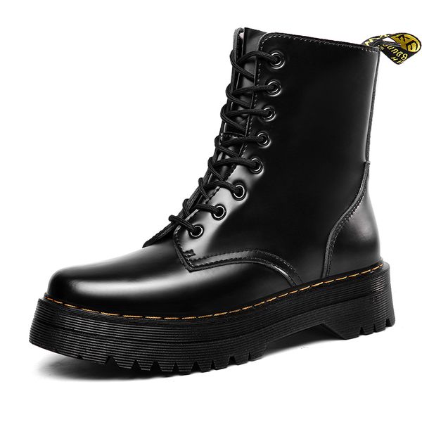 doc 5cm high platform boots women martins shoes woman winter shose bot leather 2019 ladies fashion luxury designer coturno botas, Black
doc 5cm high platform boots women martins shoes woman winter shose bot leather 2019 ladies fashion luxury designer coturno botas, Black