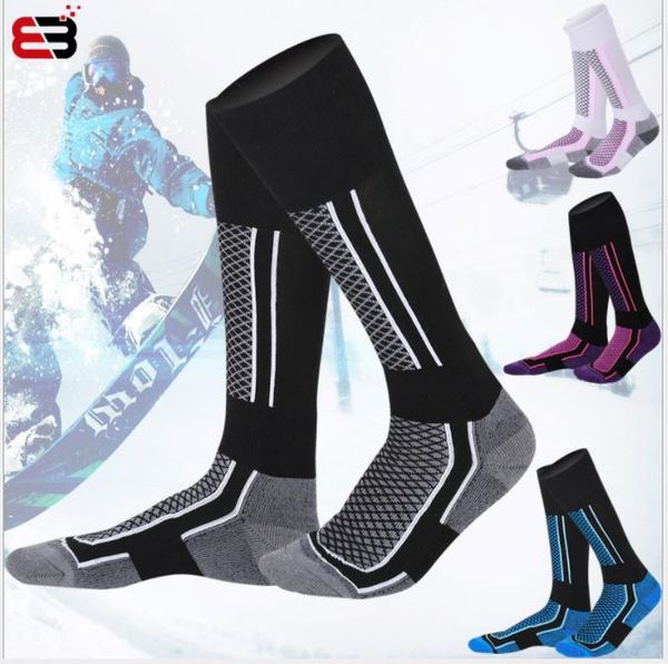 skiing socks outdoor men's long barrel sports socks with warm towel bottom thickened by women hiking in autumn and winter, Black
skiing socks outdoor men's long barrel sports socks with warm towel bottom thickened by women hiking in autumn and winter, Black