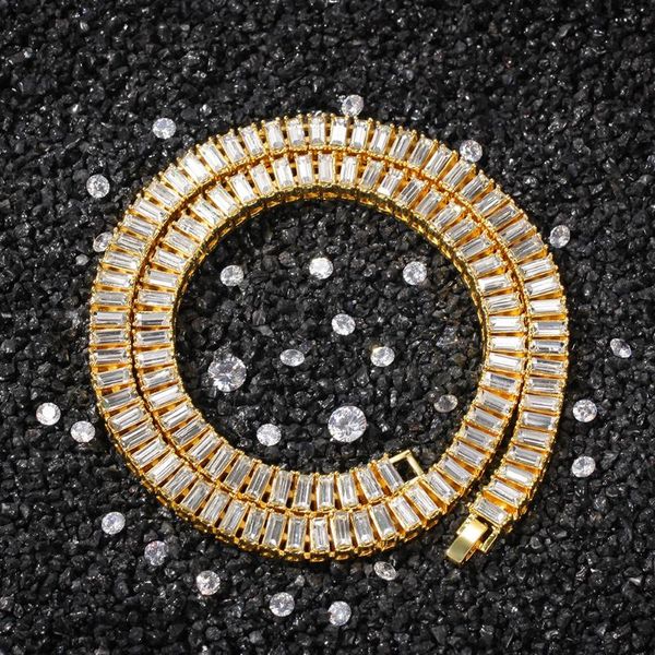 baguette rhinestones fashion chain gold&silver color square iced out necklace hiphop men women jewelry gift drop shipping
baguette rhinestones fashion chain gold&silver color square iced out necklace hiphop men women jewelry gift drop shipping