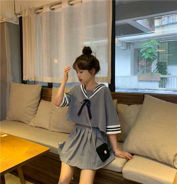 japanese preppy school kawaii outfit cute sailor collar vintage solid short sleeve high waist pleated mini skirt sweet suit, White
japanese preppy school kawaii outfit cute sailor collar vintage solid short sleeve high waist pleated mini skirt sweet suit, White