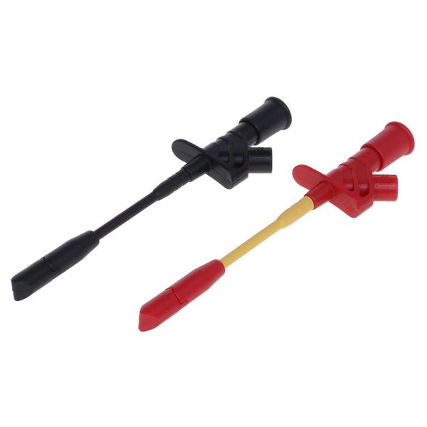 10a professional piercing needle test clips multimeter testing probe hook with 4mm socket automotive special spring machanism
10a professional piercing needle test clips multimeter testing probe hook with 4mm socket automotive special spring machanism