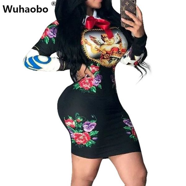 Brand Ladies Slim Hip Print Dress Fashion Peter Pan Collar Women Long Sleeve Sexy Club Mini Party Princess Dress Vestidos
Brand Ladies Slim Hip Print Dress Fashion Peter Pan Collar Women Long Sleeve Sexy Club Mini Party Princess Dress Vestidos