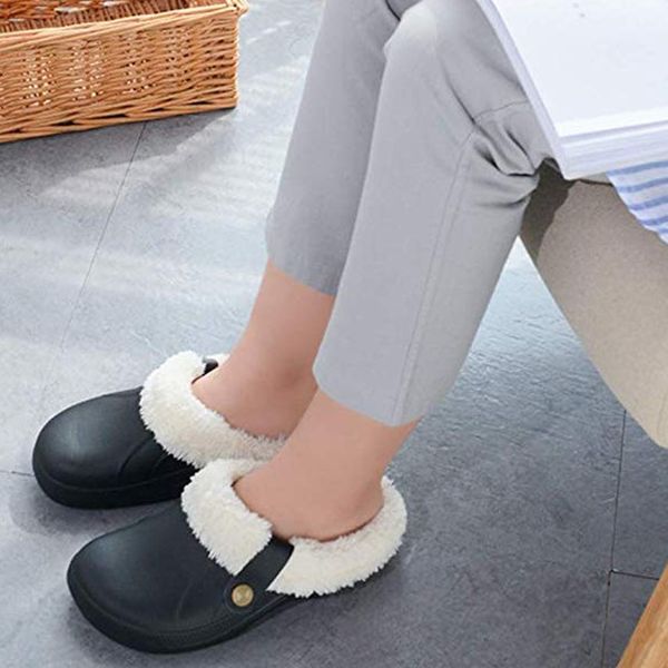 women slippers winter slippers non slip indoor shoes for female leather big size 40 house shoe waterproof warm memory foam slipp, Black
women slippers winter slippers non slip indoor shoes for female leather big size 40 house shoe waterproof warm memory foam slipp, Black