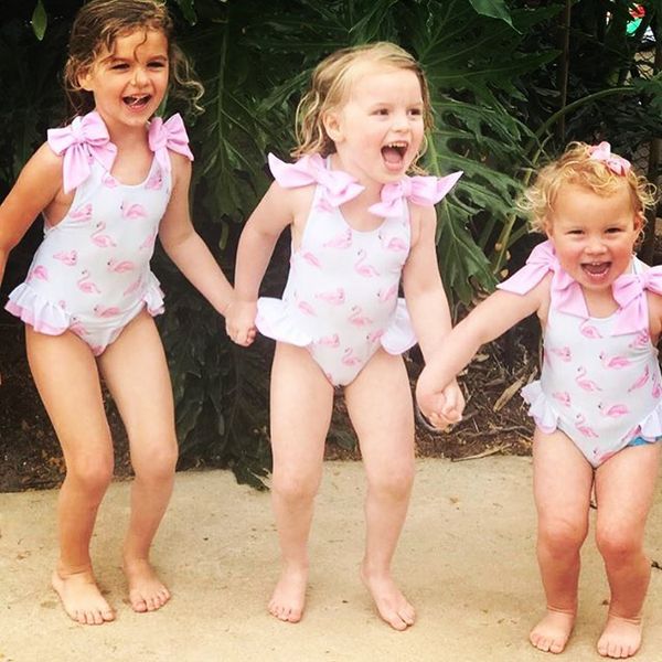 newborn cute kid toddler baby girls swimwear swimsuit one-piece bikini set beachwear, White
newborn cute kid toddler baby girls swimwear swimsuit one-piece bikini set beachwear, White